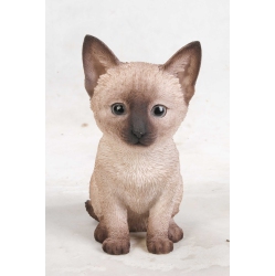 HI-LINE GIFT LTD Siamese Kitten Garden Statue