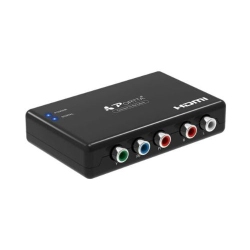Component to HDMI Converter YPbPr Component RGB R L Audio to HDMI Converter
