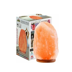 WBM Himalayan Glow Natural Hand Carved Natural Crystal Himalayan Salt Night Lamp