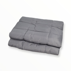COTTON HOUSE INC. Health Comfort Weighted Blanket 12Lbs - In Grey