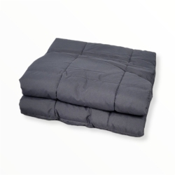 COTTON HOUSE - 12 Pound Weighted Blanket, 48" X 72", Dark In Gray