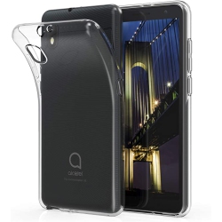 CSMART 【】 Ultra Thin Soft Tpu Silicone Jelly Bumper Back Cover Case for Alcatel 1B 2020, Clear
