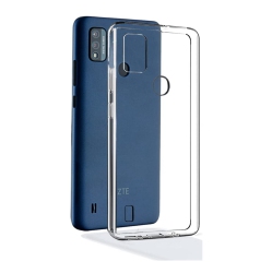 CSMART 【】 Thin Tpu Silicone Jelly Bumper Soft Case Back Cover for Zte Blade A7P, Clear