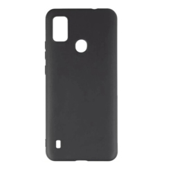 CSMART 【】 Thin Tpu Silicone Jelly Bumper Soft Case Back Cover for Zte Blade A7P In Black