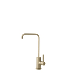 STYLISH Kitchen Sink Drinking Water Tap Faucet Stainless Steel, Brushed Finish K-147G In Gold