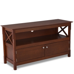 SLICKBLUE 44 Inch Wooden Storage Cabinet Tv Stand