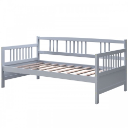 SLICKBLUE Modern Twin Size Daybed Frame With Wooden Slats Support