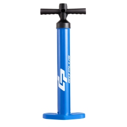 SLICKBLUE Double Action Manual Inflation Sup Hand Pump With Gauge
