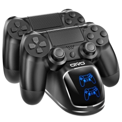 HLD Ps4 Controller Charger, Oivo Controller Charging Dock Station for Playstation 4 Controller, Dual Controller Charger Station