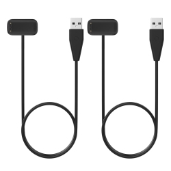 HLD Moko 2-Pack Charger Cable Compatible With Fitbit Charge 5 / Fitbit Luxe Fitness And Wellness Tracker, 3.3Ft Replacement USB