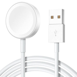 NAVOR 3.3Ft Magnetic USB Charger Cable for Apple Watch Series Se/11/10/9/8/7/6/5/4/3/2/1 Ultra/ultra2, for 38MM to 49MM Iwatch. Provides Fast