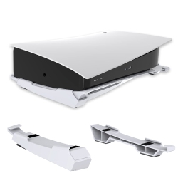 HLD Ps5 Accessories Horizontal Stand, [Minimalist Design], Ps5 Base Stand, Compatible With Playstation 5 Disc & Digital Editions In White