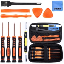 HLD Vastar Repair Tool Kit for Xbox Series X|S, Xbox One Xbox 360 Ps3 Ps4 Ps5 Controller, 12 In 1 T6 T8 T10 Xbox One Screwdriver