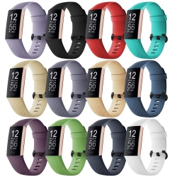 HLD Gincoband 12PCs Charge 4 Bands Compatible With Fitbit Charge 4, Fitbit Charge 3 And Charge 3 Se for Women Men