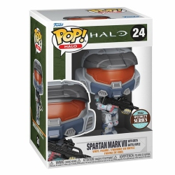 FUNKO Pop Games Halo 3.75 Inch Action Figure Exclusive - Spartan Mark Vii With Batle Rifle #24