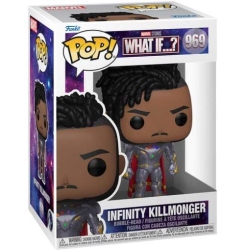 FUNKO Pop Marvel What If? 3.75 Inch Action Figure - Infinity Killmonger #969