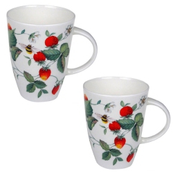 ROY KIRKHAM Louise Mug - Alpine Strawberry Set Of 2