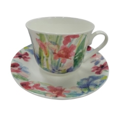 ROY KIRKHAM Breakfast Cup & Saucer - Sweet Meadow (Set Of 2)