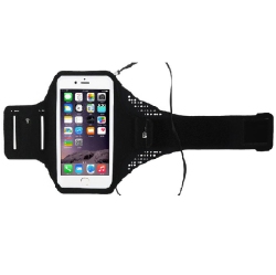 CC Topsave Universal Up to 6.7-Inch Outdoor Gym Sports Armbands Case Waterproof, Lightweight, Thin, Sweatproof Gray In Black