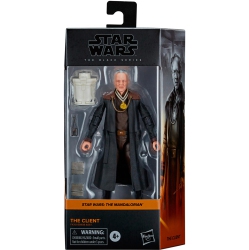 STAR WARS The Series 6 Inch Action Figure Box Art (2022 Wave 1) - The Client In Black