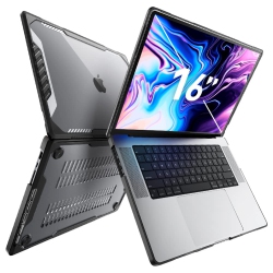 HLD Supcase Unicorn Beetle Series Case for Macbook Pro 16 Inch (2021 Release) A2485 M1 Pro / M1 Max, Slim Rugged Tpu Bumper Prot