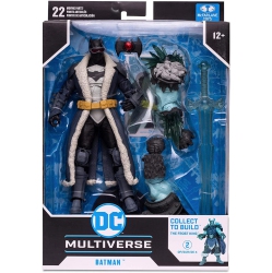 DC Multiverse Comic 7 Inch Action Figure Endless Winter Baf Frost King - Batman