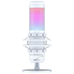 HyperX QuadCast S USB Condenser Microphone - White