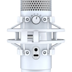 HyperX QuadCast S USB Condenser Microphone - White | Best Buy Canada