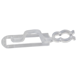 NORTHLIGHT 60Ct Clear Omni All-In-One Universal Gutter And Shingle Led Christmas Light Clips