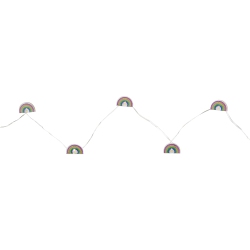 NORTHLIGHT 10-Count Led Rainbow Fairy Lights - Warm In White