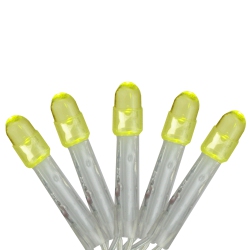 BRITE STAR 2' X 8' Led Net Style Tree Trunk Wrap Christmas Lights - Clear Wire In Yellow