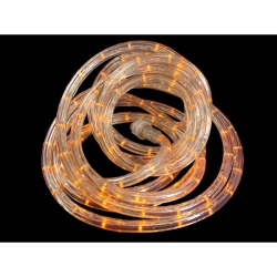 HOFERT 18' Led Sunrise Christmas Rope Lights In Orange
