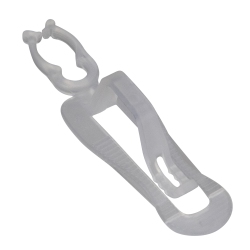 NORTHLIGHT Set Of 500Ct Clear Gutter And Shingle Christmas Light Clips