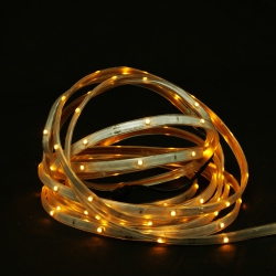 CC CHRISTMAS DECOR 18' Amber Led Outdoor Christmas Linear Tape Lighting - Finish In White