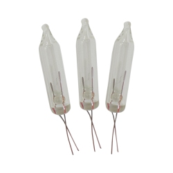 NORTHLIGHT Pack Of 5 Clear Christmas Replacement Bulbs, 3.5 Volts