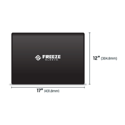 FREEZE SLEEVE Black, Flat Pak