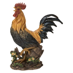 HI-LINE GIFT LTD Rooster Garden Statue