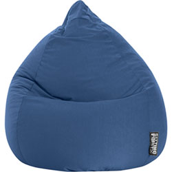 Easy Contemporary Polyester Bean Bag - Royal Blue
