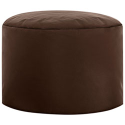 Gouchee Home Dotcom Brava Polyester Pouf - Brown