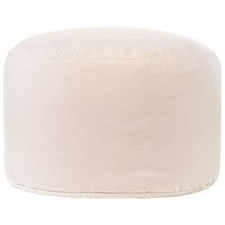 Gouchee Home Soleil Polyester Pouf - Red