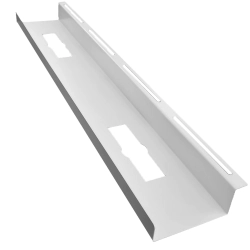 MOTIONGREY Under Desk Cord Management Cable Tray Organizer for Work Computer Tables, Home And Office Sit-Stand Desks - Color In White