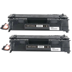 MAX SAVING - 2 Pack Compatible Toner Cartridge for HP Q5949A, HP49A, 49A, Laserjet 1160, 1160 Le, 1320, 1320N, 1320Nvv, 1320T, 1320Tn, 3390, 3392 In Black