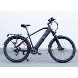 TRANSCANADA BIKE Sunrise Cruiser 500 - Electric Bike, 50-90 Km Range (Black)
