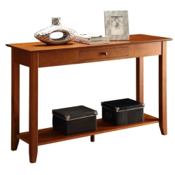 PEMBERLY ROW Console Table In Cherry