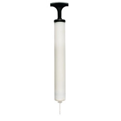 SWIM CENTRAL 12" Portable Game Ball Hand Pump for Swimming Pool And Spa In White