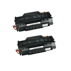 MAX SAVING - 2Pack Compatible Toner Cartridge for Q7553A, HP 53A, HP Q7553A, Laserjet M2727, M2727Nf, M2727Nfs, P2015, P2015D, P2015Dn, P2015X