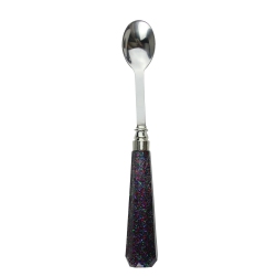 WILD EYE 9.5" Multi-Color Glitter And Stainless Steel Mixing Cocktail Bar Spoon In Silver