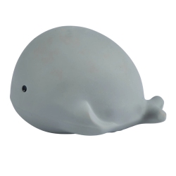 TIKIRI My First Ocean Buddies Collection Natural Rubber Rattle Teether - Whale