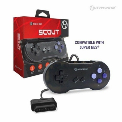 HYPERKIN Snes - Scout Premium Controller for Snes (Space Black)
