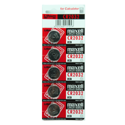 GENERIC Maxell Cr2032 3V Lithium Coin Batteries Made In Japan Version, 5 Count